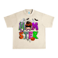 Sandshell halloween momster messy bun Urban Heavy Tee - Zillion Design Studio