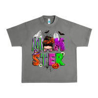 Tornado halloween momster messy bun Urban Heavy Tee - Zillion Design Studio