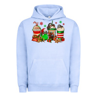 Pigment Grape Ice christmas sloth coffee cups Urban Hoodie - Jasminsmagicworld