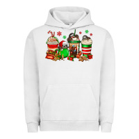 Pigment Lunar Rock christmas sloth coffee cups Urban Hoodie - Jasminsmagicworld