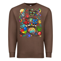 Chestnut somebody's loud & proud autism mama Premium Sweatshirt - MaliasSmallBusiness