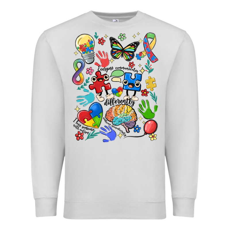 Somebody's Loud & Proud Autism Mama Premium Sweatshirt by MaliasSmallBusiness | Teevron