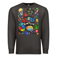 Smoke somebody's loud & proud autism mama Premium Sweatshirt - MaliasSmallBusiness
