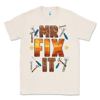 Natural mr fix it Classic Tee - HRA Design Shop