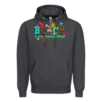 Smoke beach is my happy place Zipper Hoodie - AdoDesignShop