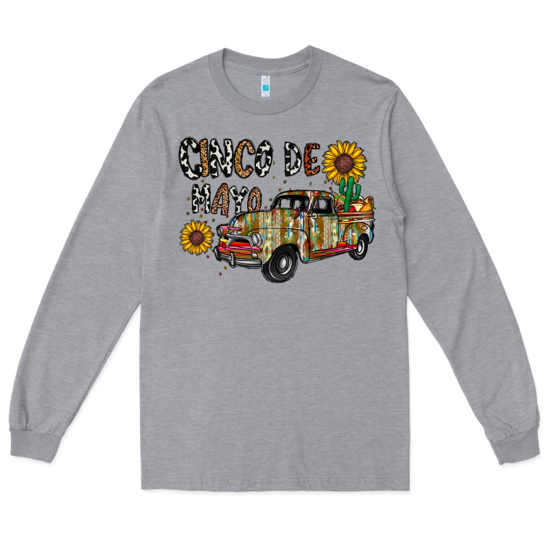 Cinco De Mayo Truck Long Sleeve Tee by CowhideDigitalArt | Teevron