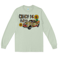 Matcha cinco de mayo truck Long Sleeve Tee - CowhideDigitalArt