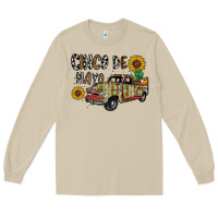 Mushroom cinco de mayo truck Long Sleeve Tee - CowhideDigitalArt