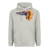 Moon Dust Guppy Fish Heavyweight Hoodie - LillyAllenDesigns