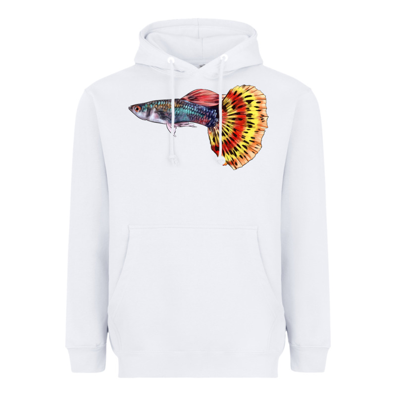 Guppy Fish Heavyweight Hoodie by LillyAllenDesigns | Teevron