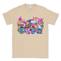 Mushroom stitch with lilo coffee cups Classic Tee - AdoDesignShop