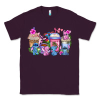 Plum stitch with lilo coffee cups Classic Tee - AdoDesignShop