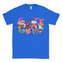 True Royal stitch with lilo coffee cups Classic Tee - AdoDesignShop
