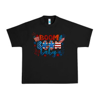 Black boom boom baby 4th of july Urban Heavy Tee - BarkalooDesign