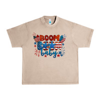 French Oak boom boom baby 4th of july Urban Heavy Tee - BarkalooDesign