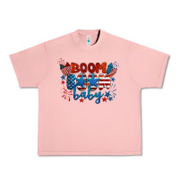 Salmon boom boom baby 4th of july Urban Heavy Tee - BarkalooDesign