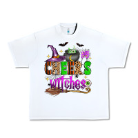 White Cheers witches Urban Heavy Tee - Zillion Design Studio