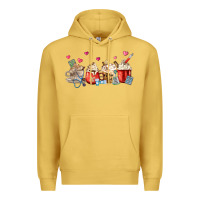 Antique Gold Nurse Coffee Cups Premium Hoodie - MaliasSmallBusiness