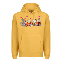 Mustard Nurse Coffee Cups Premium Hoodie - MaliasSmallBusiness