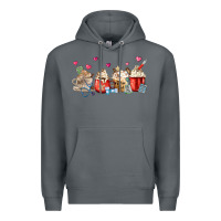 Rock Nurse Coffee Cups Premium Hoodie - MaliasSmallBusiness