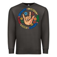Smoke advocate inclusion equity equality accept adapt Premium Sweatshirt - MaliasSmallBusiness