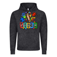 Vintage Black american football support squad autism Vintage Hoodie - Zillion Design Studio