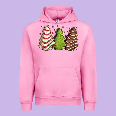Christmas Cakes Urban Hoodie Designed By Jasminsmagicworld