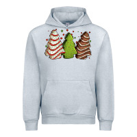 Heather Grey Christmas cakes Urban Hoodie - Jasminsmagicworld