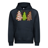 Navy Christmas cakes Urban Hoodie - Jasminsmagicworld