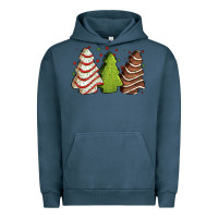Pigment Midnight Navy Christmas cakes Urban Hoodie - Jasminsmagicworld