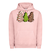 Pigment Salmon Christmas cakes Urban Hoodie - Jasminsmagicworld