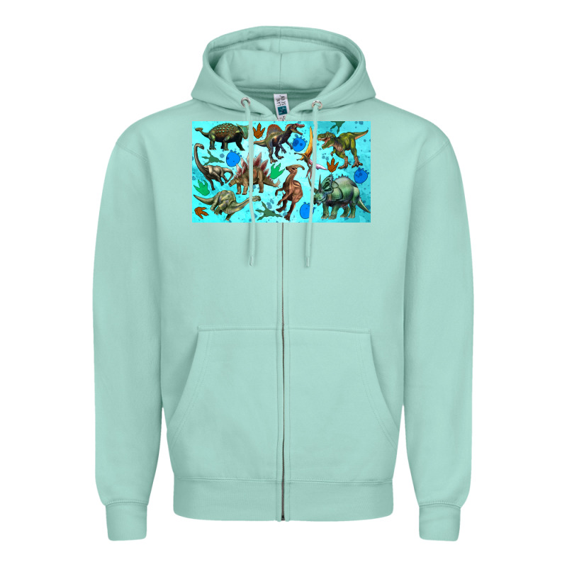 Dinosaurs Sippy Cup Zipper Hoodie by Artiststas | Teevron