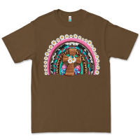 Cacao easter cross daisy egg rainbow Premium Tee - Artiststas