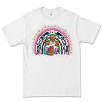 White easter cross daisy egg rainbow Premium Tee - Artiststas