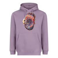 Lavender Discus Fish Heavyweight Hoodie - LillyAllenDesigns