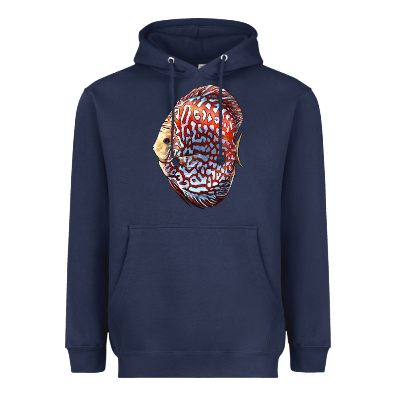 Discus Fish Heavyweight Hoodie by LillyAllenDesigns | Teevron