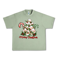 Oil Green merry christmas baseball Urban Heavy Tee - RanaPortraitStore