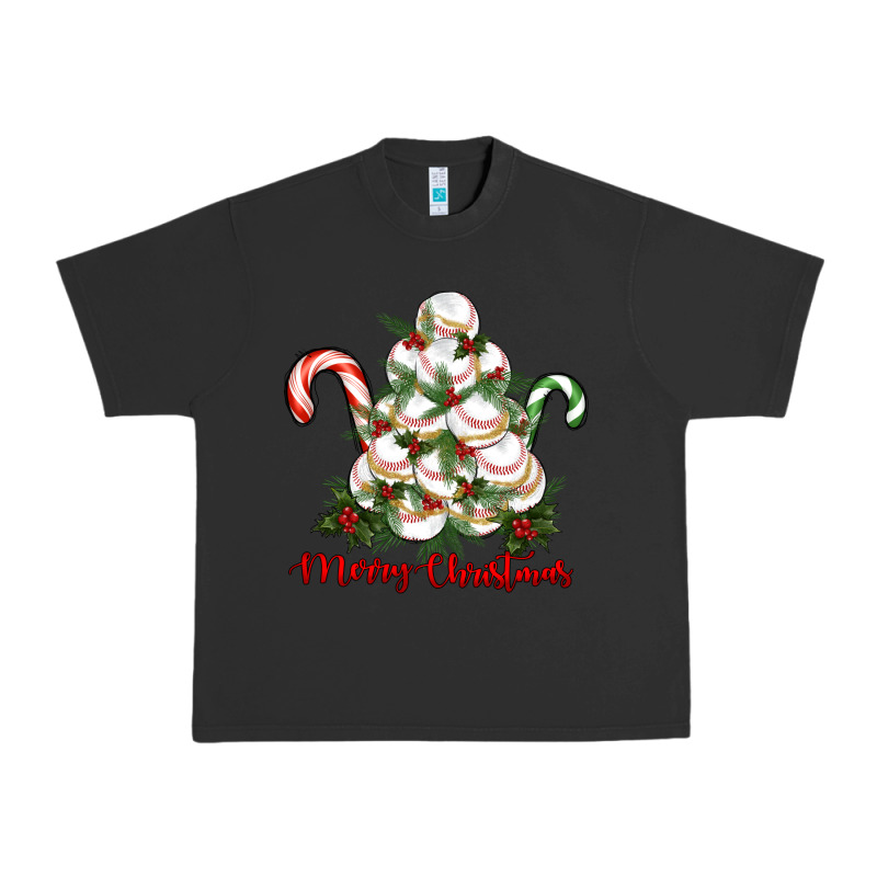 Merry Christmas Baseball Urban Heavy Tee by RanaPortraitStore | Teevron
