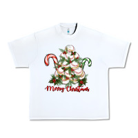 White merry christmas baseball Urban Heavy Tee - RanaPortraitStore