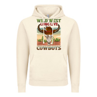 Vintage Artic wild west long live cowboys Vintage Hoodie - texasbilliewilder