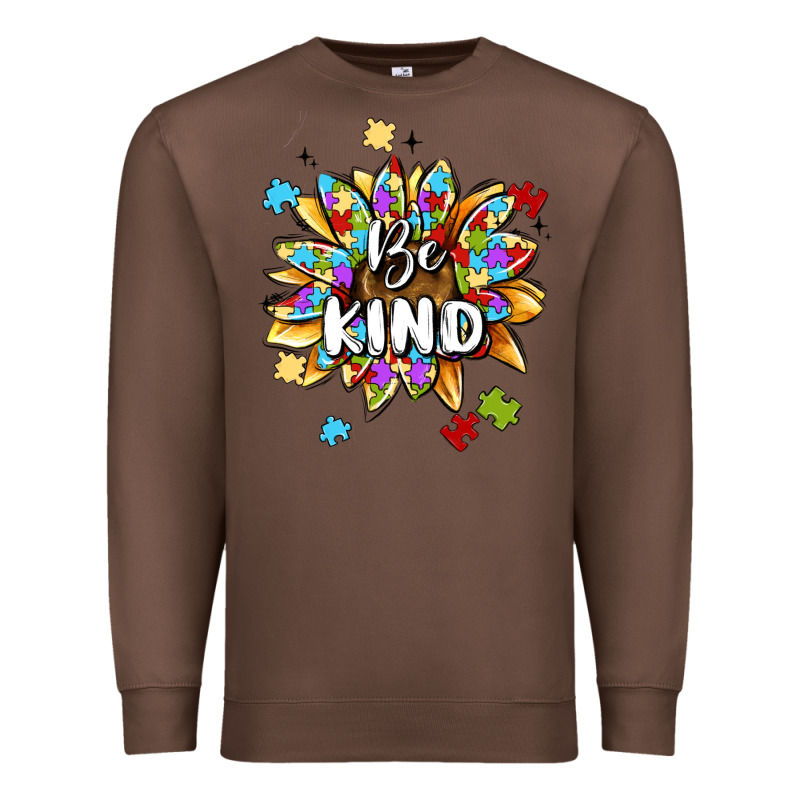 Be Kind Premium Sweatshirt by MaliasSmallBusiness | Teevron