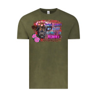 Vintage Olive sorry ladies my heart belongs to mommy highland calf Vintage Tee - RanaPortraitStore