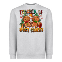 Heather Grey teacher of smart cookies Heavyweight Sweatshirt - Zillion Design Studio