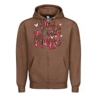 Chestnut one loved nurse Zipper Hoodie - JahusDesignShop