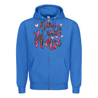 True Royal one loved nurse Zipper Hoodie - JahusDesignShop