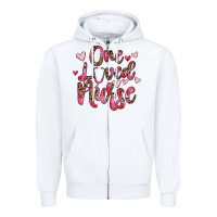 White one loved nurse Zipper Hoodie - JahusDesignShop