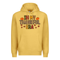 Antique Gold In My Thankful Era Premium Hoodie - MaliasSmallBusiness