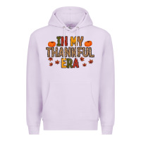 Lilac In My Thankful Era Premium Hoodie - MaliasSmallBusiness