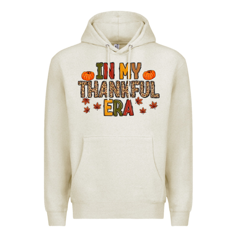 In My Thankful Era Premium Hoodie by MaliasSmallBusiness | Teevron