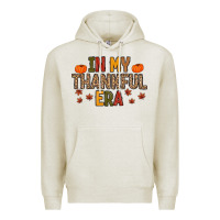 Oatmeal Heather In My Thankful Era Premium Hoodie - MaliasSmallBusiness